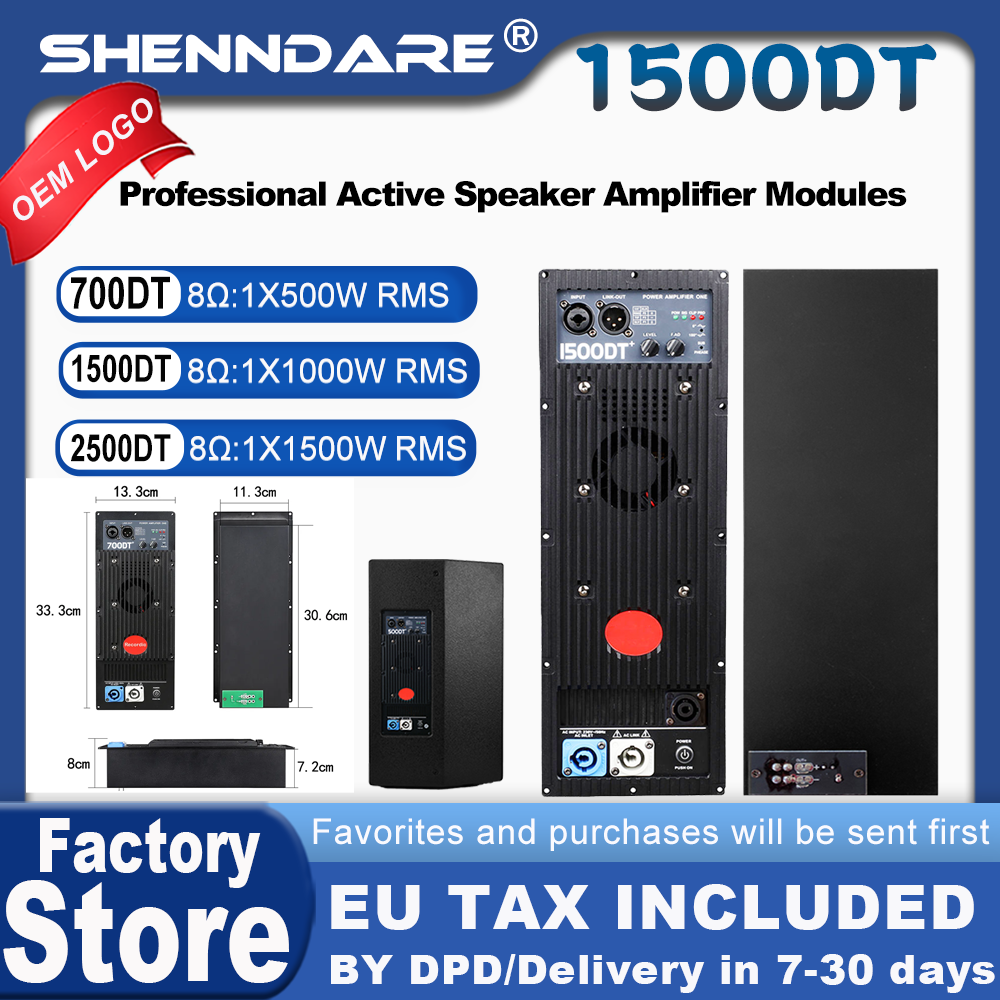 Home Cinema Receiver - ShennDare 1500DT Professional Active Speaker Amplifier