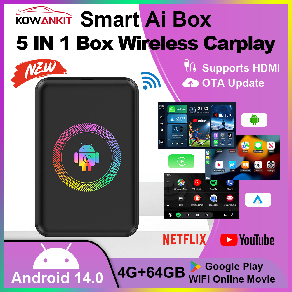 Home Cinema Youtube - 2026 Kowankit 4+64G Android 14 Wireless