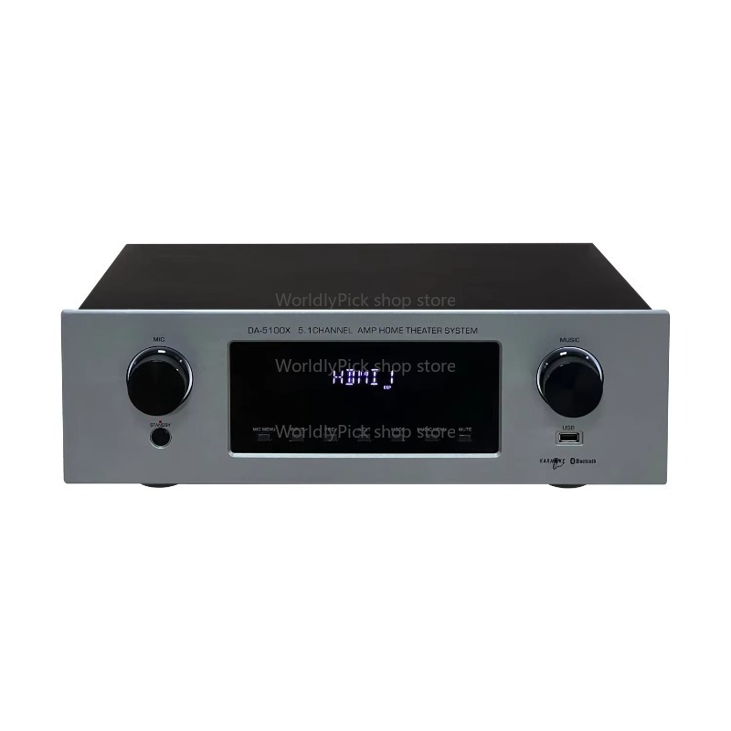 Home Cinema Receiver - Home Theater Karaoke Amplifier Receiver 5.1