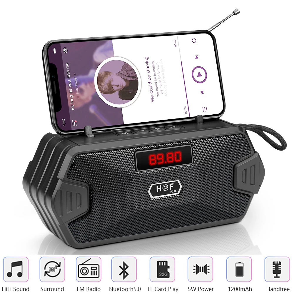 Home Cinema Receiver - Bass Hifi Outdoor Portable Aux Wireless