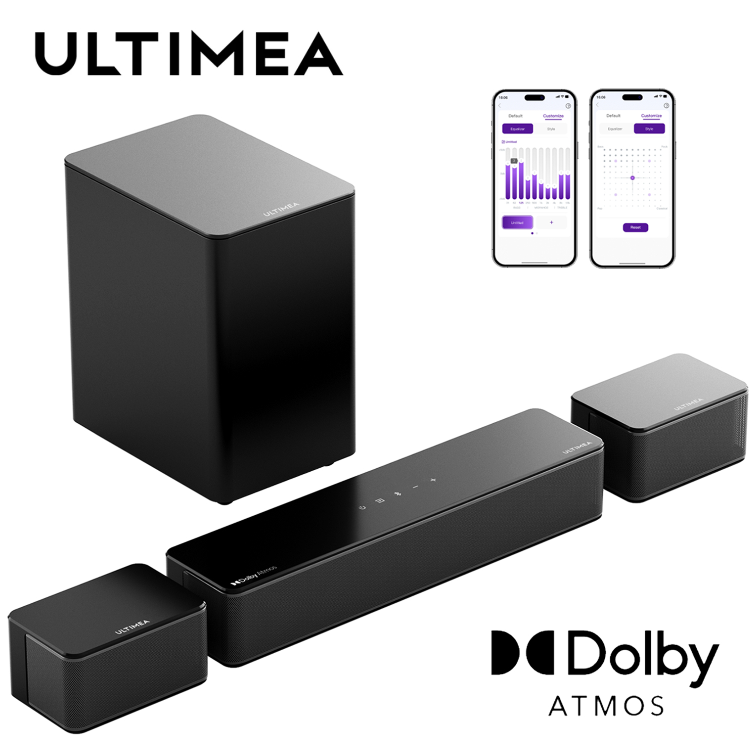 ULTIMEA 5.1 Soundbar with Dolb - Home Cinema Ultimea recension och pris