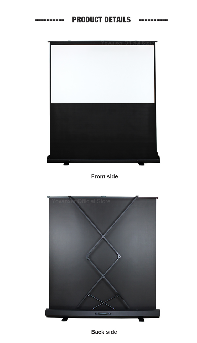 Pull-up Projection Screen Mova - Projector Screen 100 Inch recension och pris