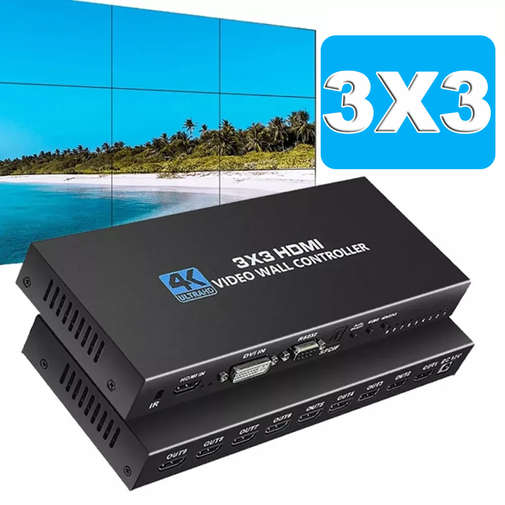 4K HDMI Video Wall Controller  - Home Cinema Screen recension och pris