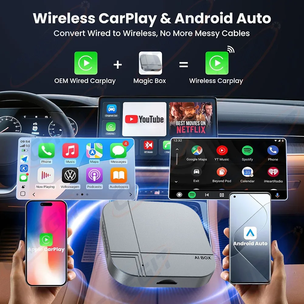 Android14 Smart AI Box 4G+64G/ - Home Cinema Youtube recension och pris