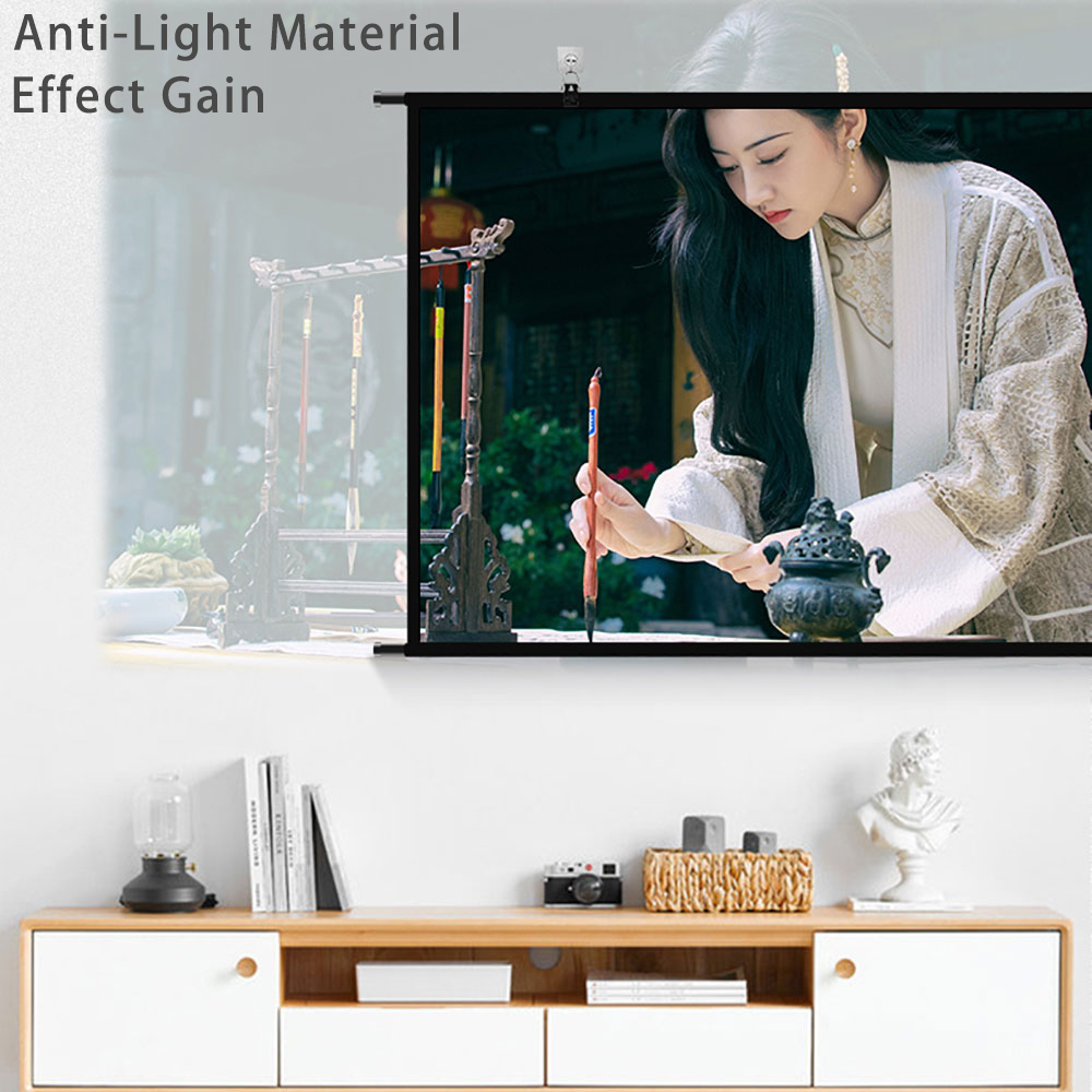 VEIDADZ Projector Screen Wall  - Projector Screen 100 Inch recension och pris