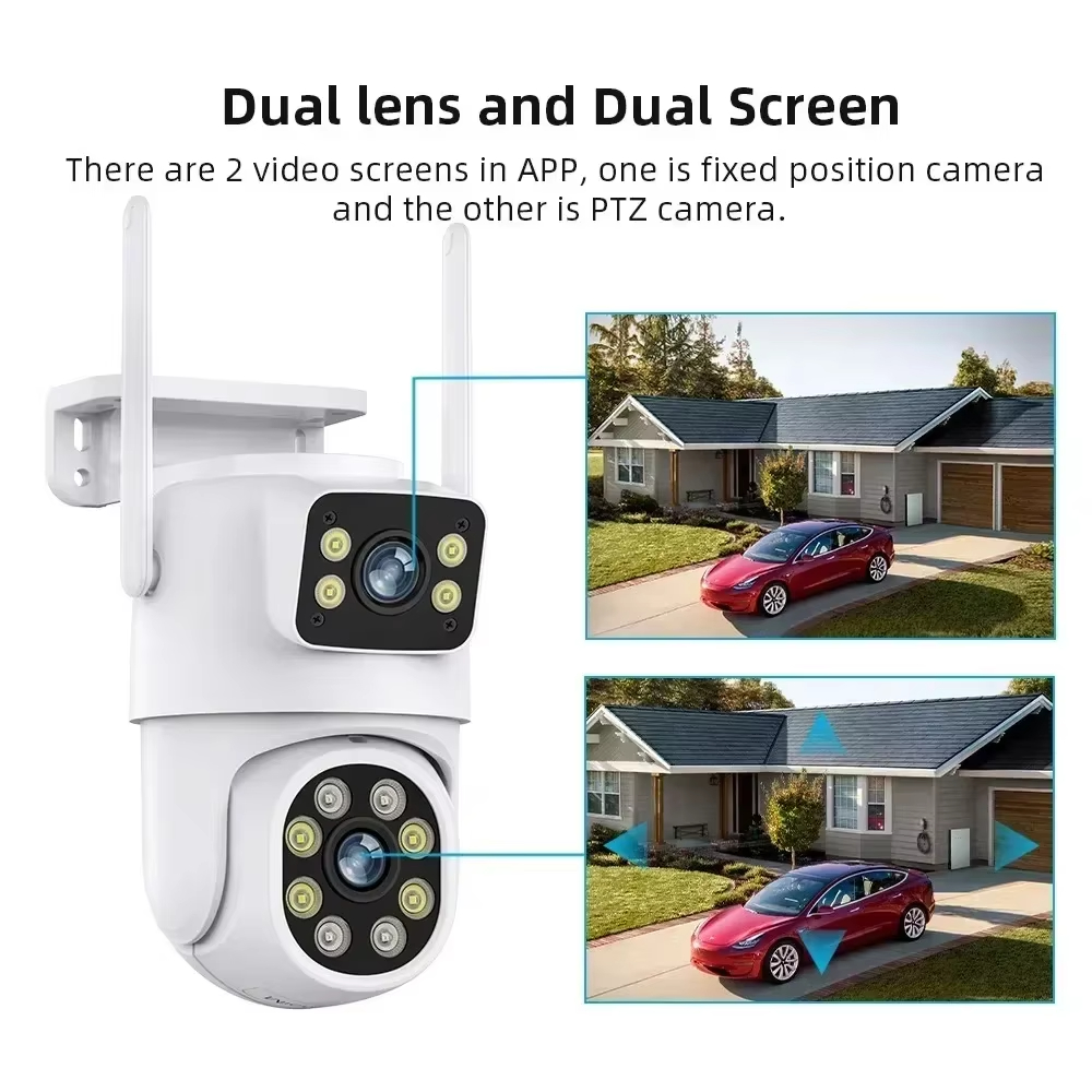 Tuya 4K 8MP Wifi Camera PTZ Ou - Home Cinema Screen recension och pris