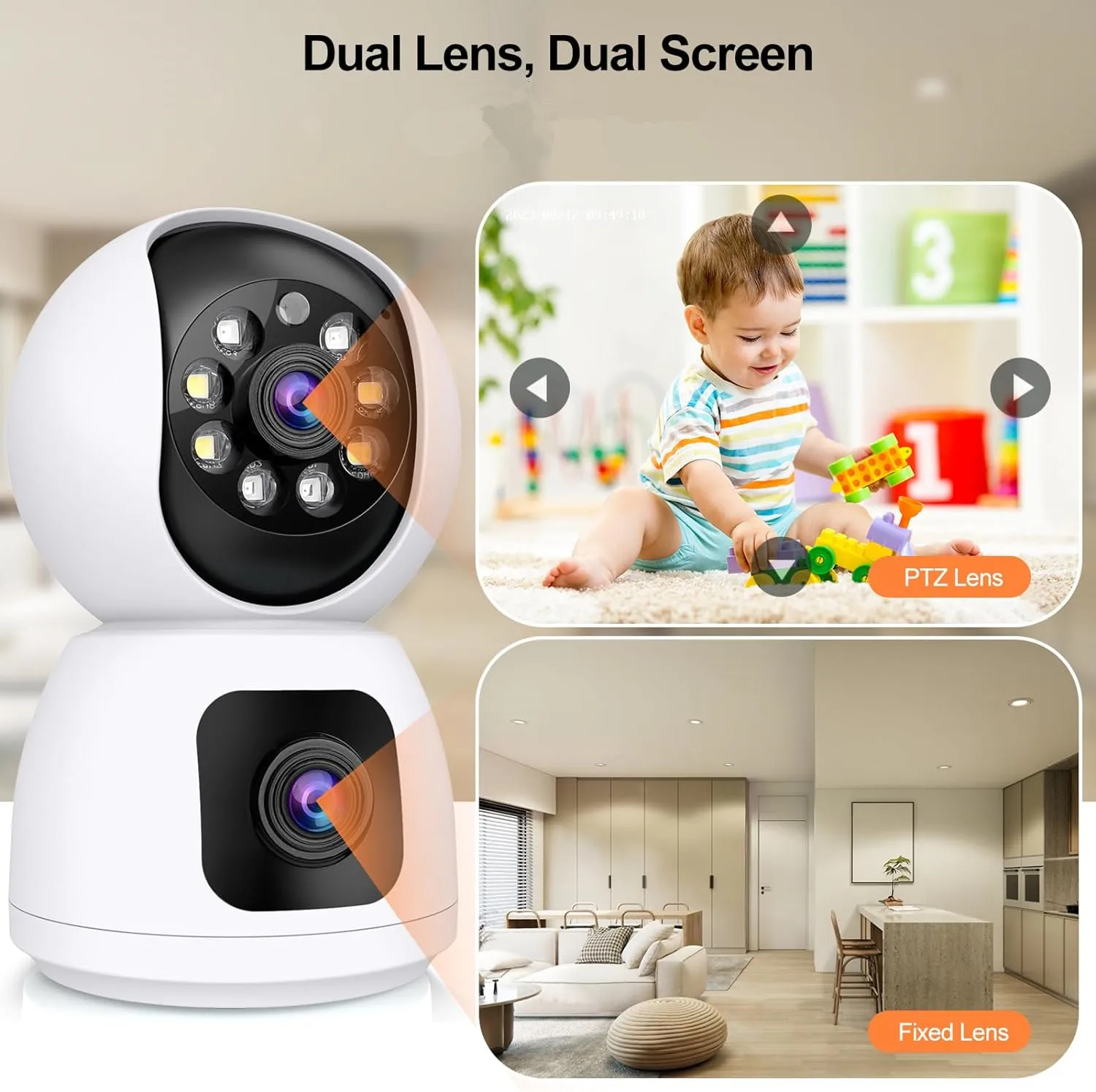 Tuya  4K 8MP HD WiFi Camera In - Home Cinema Screen recension och pris
