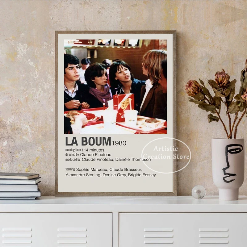 La Boum Vintage Movie Posters  - Home Cinema Ultimea recension och pris