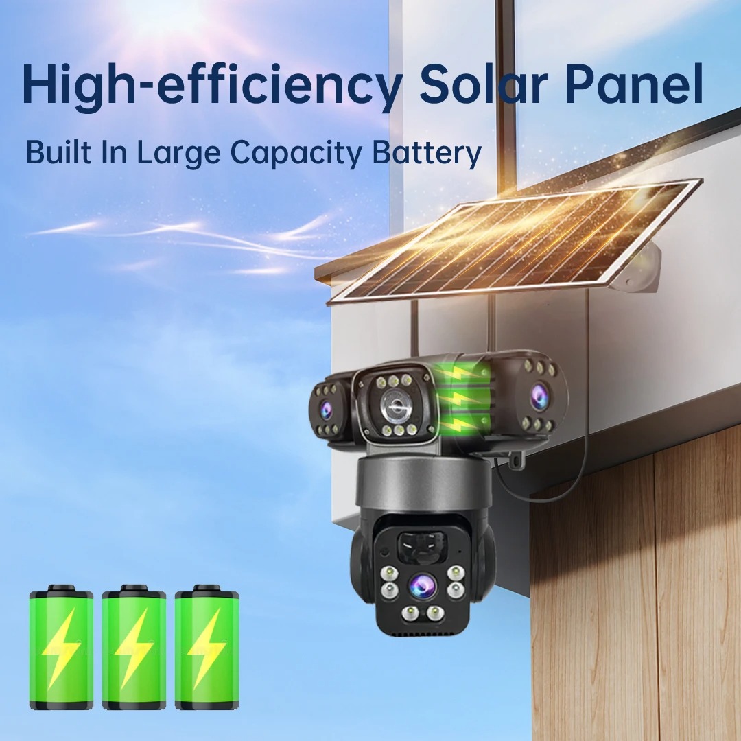 15MP V380 Pro Solar Camera Out - Home Cinema Screen recension och pris