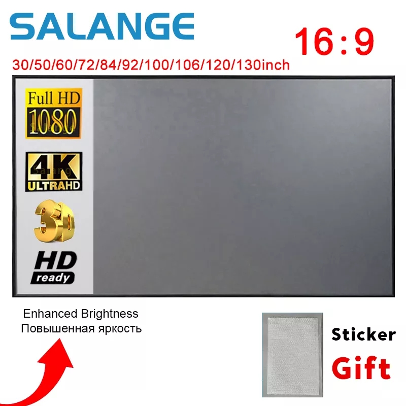 Salange Projector Screen,60 10 - Home Cinema Screen recension och pris