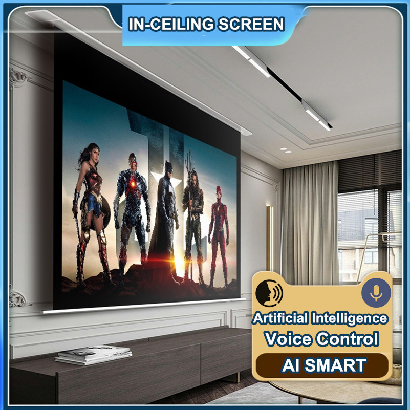 THYCM-H 16:9 In-Ceiling Mount  - Projector Screen 100 Inch recension och pris