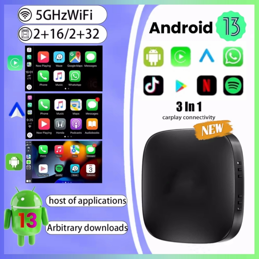 Android 13 CarPlay TV Box Wire - Home Cinema Youtube recension och pris
